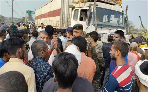 major accident on national highway in bihar