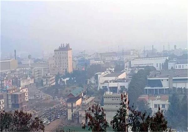 air pollution  breathing is   difficult   in this city of hp