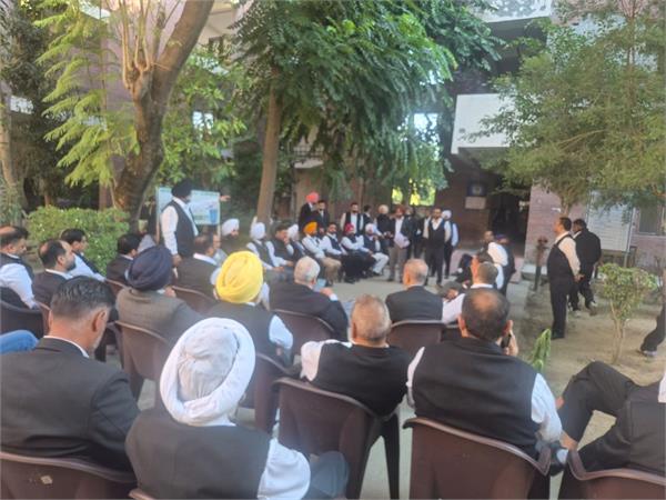 gurdaspur lawyers launch strike to protest creation of batala as a new district