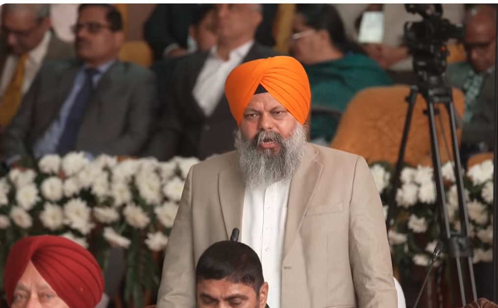 ਵਿਸ਼ੇਸ਼ ਸੈਸ਼ਨ ਦੌਰਾਨ ਬੋਲੇ MLA ਗਿਆਸਪੁਰਾ, ਗੁਰੂ ਸਾਹਿਬ ਦੀ ਸ਼ਹਾਦਤ ਸਾਨੂੰ ਰੂਹਾਨੀਅਤ ਤਾਕਤ ਦਿੰਦੀ ਹੈ