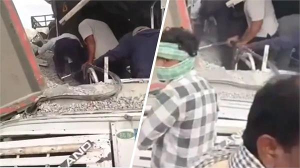 telangana road accident grief