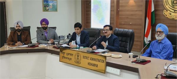 punjab state food commission chairman reviews nutrition  food security