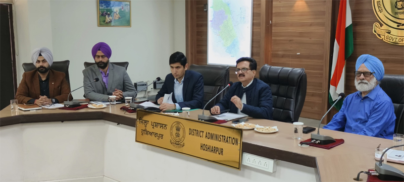 ਪੰਜਾਬ ਰਾਜ ਖੁਰਾਕ ਕਮਿਸ਼ਨ ਦੇ ਚੇਅਰਮੈਨ ਨੇ ਪੋਸ਼ਣ, ਖੁਰਾਕ ਸੁਰੱਖਿਆ ਤੇ ਭਲਾਈ ਸਕੀਮਾਂ ਦੀ ਕੀਤੀ ਸਮੀਖਿਆ
