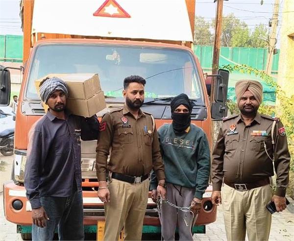 jandiala guru police seize 750 boxes of english liquor