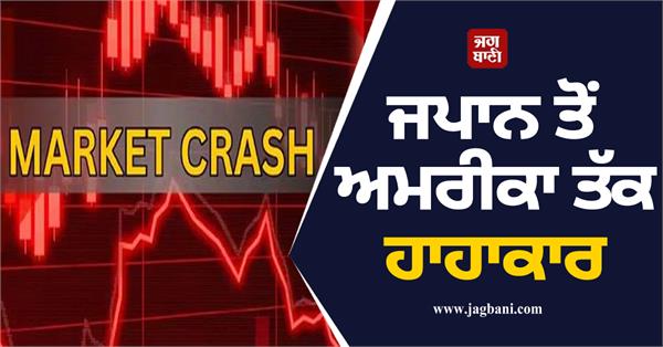 japan to america stock markets collapsed gold and silver fell