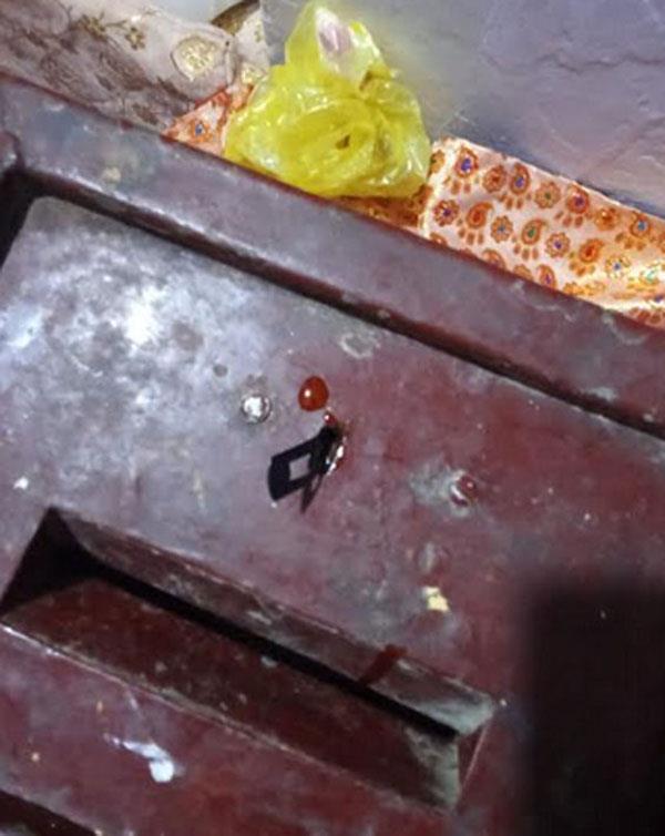 youth fights with robbers to save temple relics