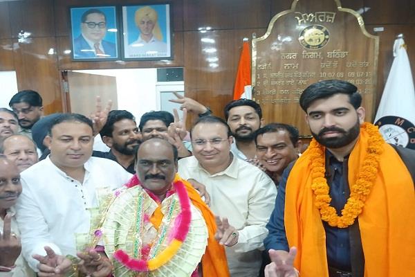 sham lal jain becomes senior deputy mayor of bathinda municipal corporation