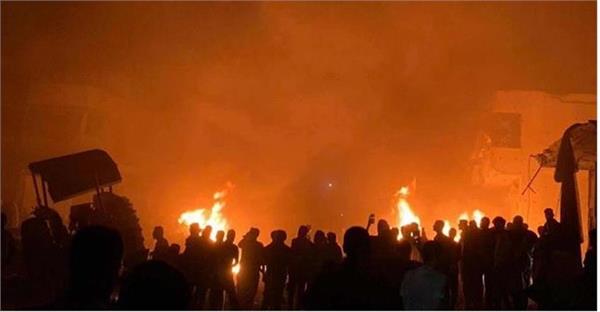 israel air attack libnan gaja patti