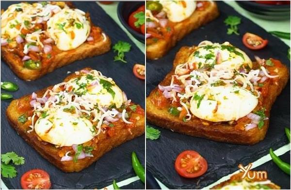 spicy egg toastie  recipe