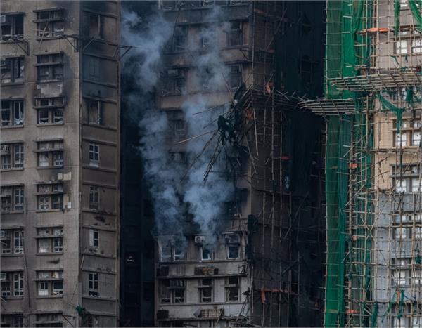 hong kong multi story building fire  death toll rises to 128