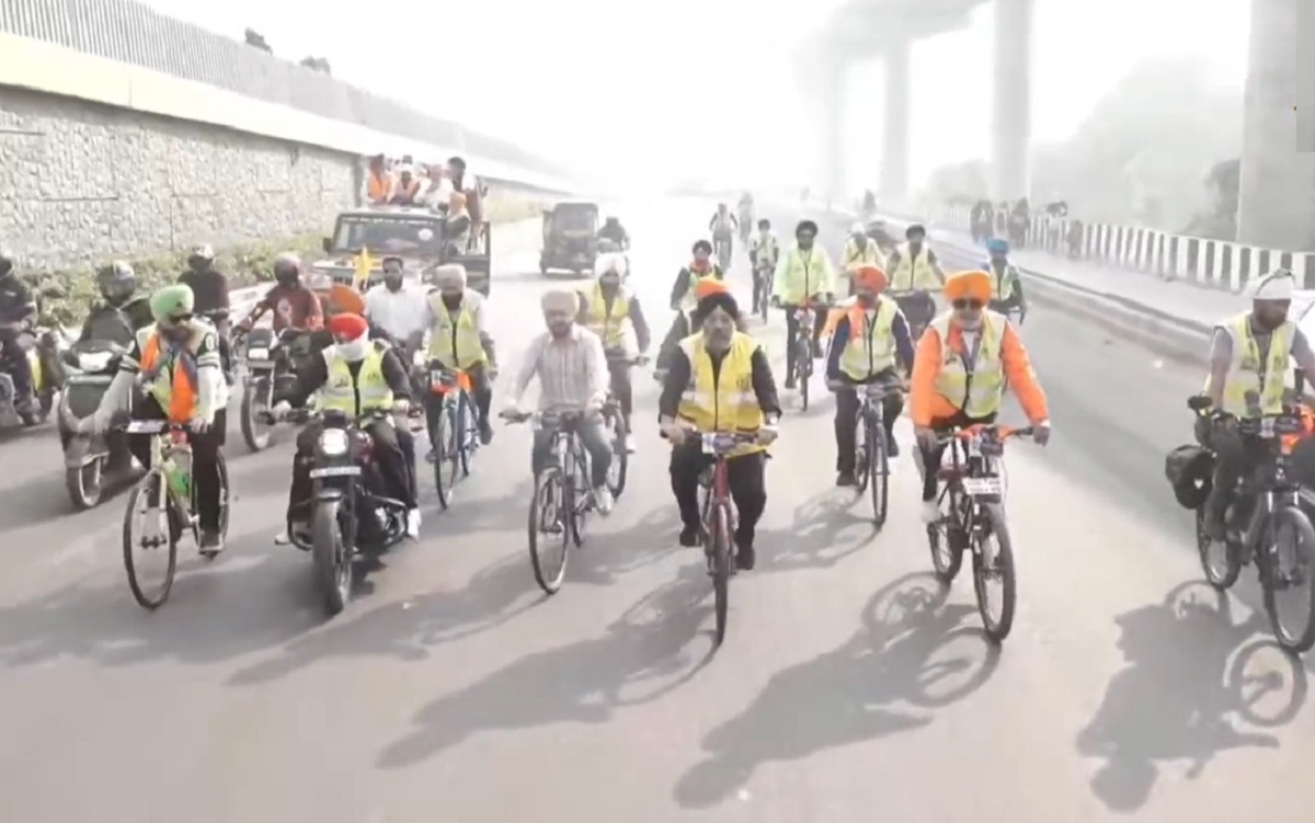 ਗੁਰੂ ਤੇਗ ਬਹਾਦਰ ਜੀ ਦੀ ਸ਼ਹਾਦਤ ''ਤੇ ਦਿੱਲੀ ਤੋਂ ਅੰਮ੍ਰਿਤਸਰ ਤੱਕ ਜੀਕੇ ਦੀ ਸਾਈਕਲ ਯਾਤਰਾ ਅੱਜ ਤੋਂ ਸ਼ੁਰੂ