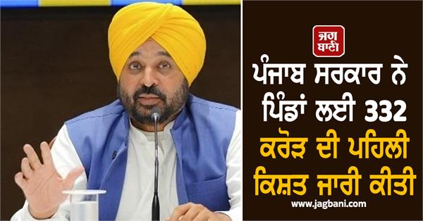 punjab government village grant