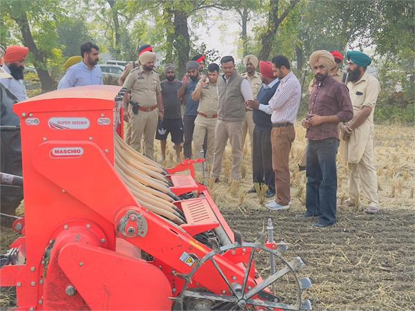 zero stubble burning village