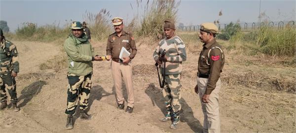 50 rounds of 9 mm recovered near the border