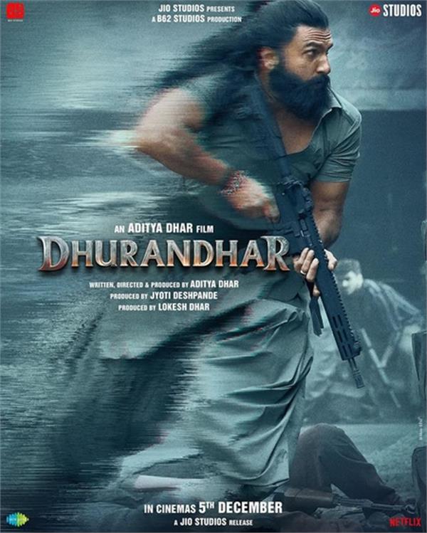 ranveer singh releases poster of dhurandhar 