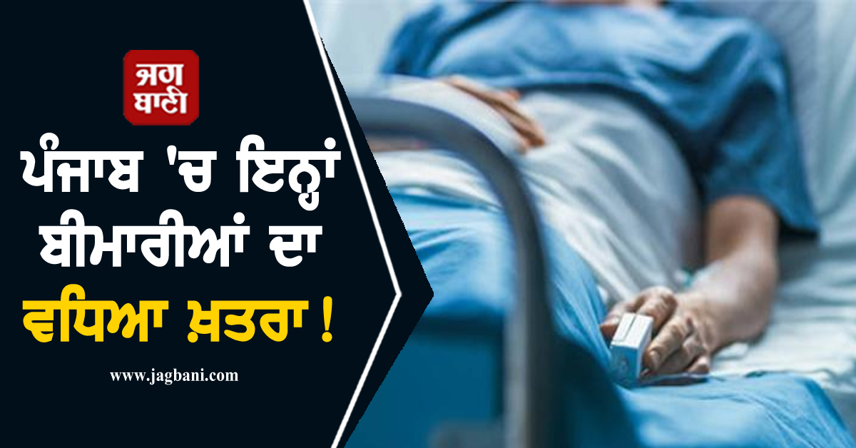 ਪੰਜਾਬ ''ਚ ਇਨ੍ਹਾਂ ਬੀਮਾਰੀਆਂ ਦਾ ਵਧਿਆ ਖ਼ਤਰਾ! ਐਡਵਾਈਜ਼ਰੀ ਹੋ ਗਈ ਜਾਰੀ
