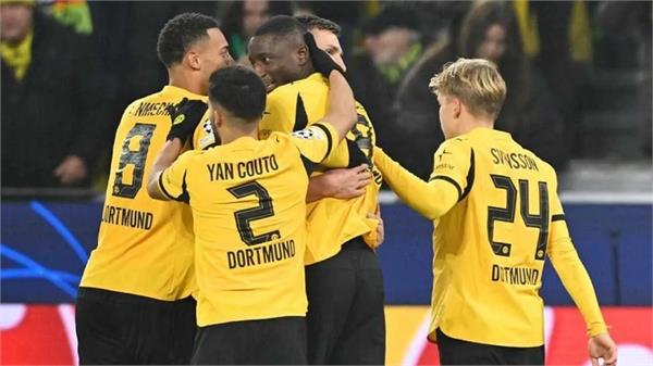 dortmund defeats villarreal in champions league