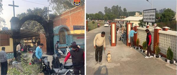 anti sabotage team checks religious places