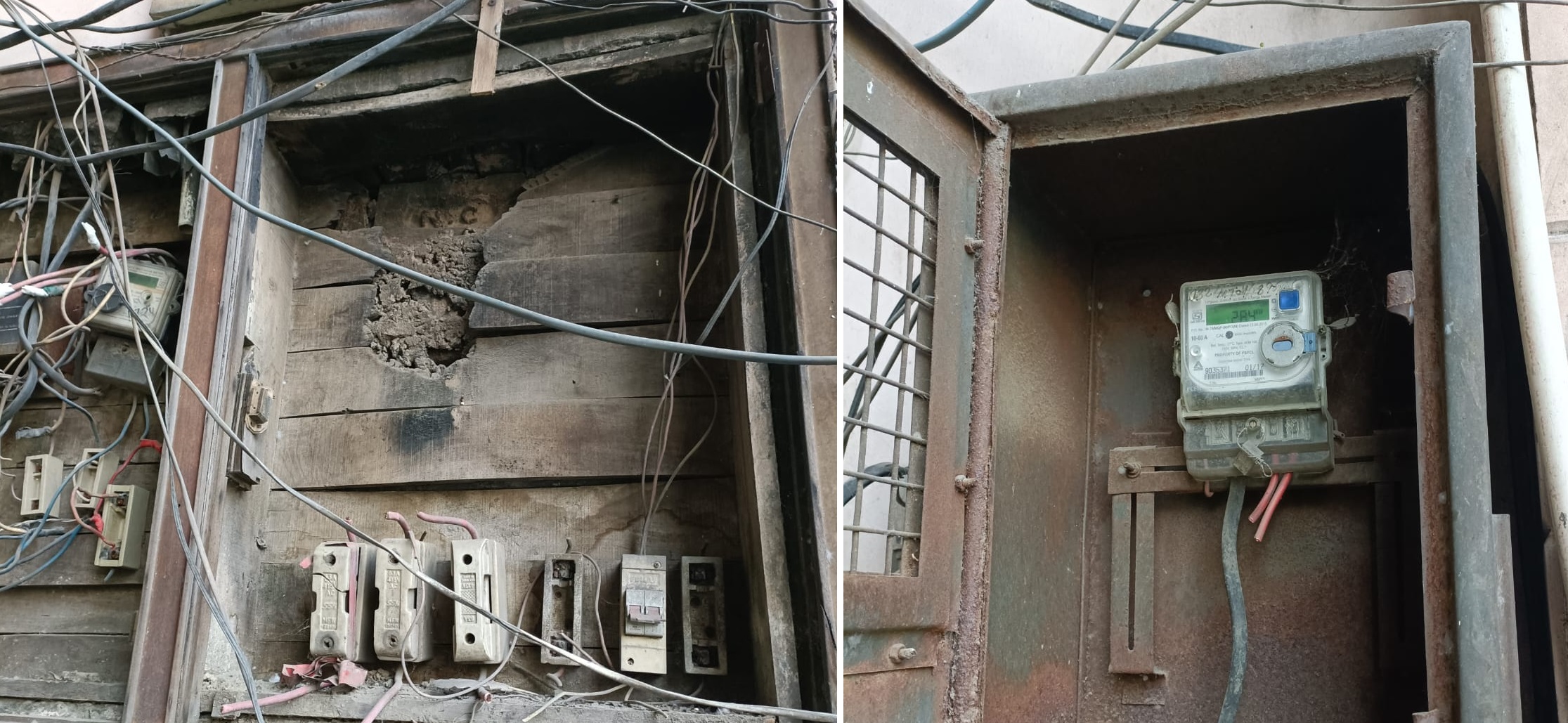 ਨਸ਼ੇੜੀਆਂ ਦਾ ਕਾਰਨਾਮਾ: ਘਰਾਂ ਦੇ ਬਾਹਰ ਲੱਗੇ ਬਿਜਲੀ ਦੇ ਮੀਟਰ ਹੀ ਕਰ ਲਏ ਚੋਰੀ