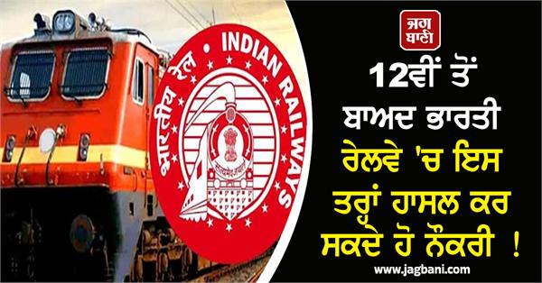 this is how you can get a job in the railways after 12th 