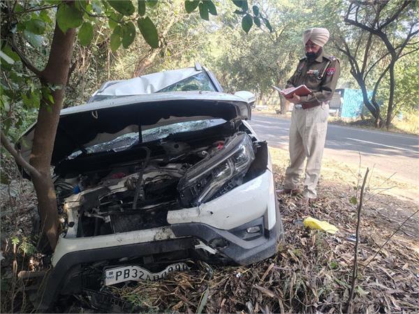 brezza car  accident  death