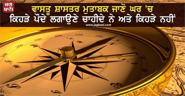 vastu shastra plants house