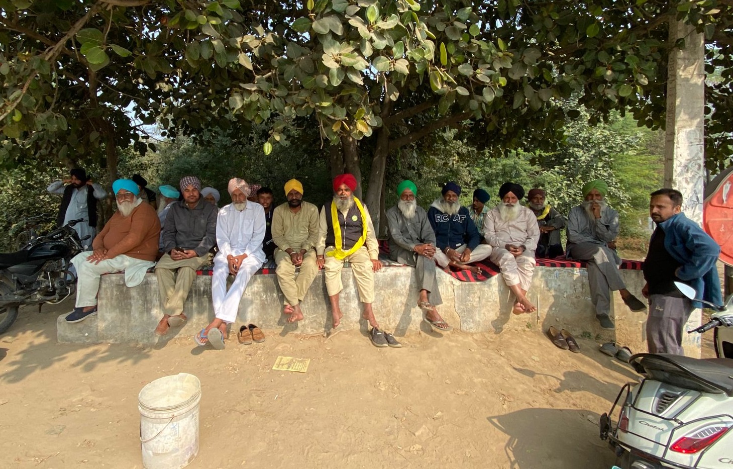 ਪਿੰਡ ਗਹਿਲ ਵਿਖੇ ਭਾਰਤਮਾਲਾ ਰੋਡ ਦਾ ਕੰਮ ਰੁਕਿਆ, ਰੱਖੀਆਂ ਗਈਆਂ ਇਹ ਮੰਗਾਂ