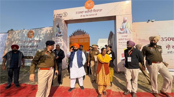 minister harjot bains reviewed arrangements of guru ka bagh cantonment budha dal