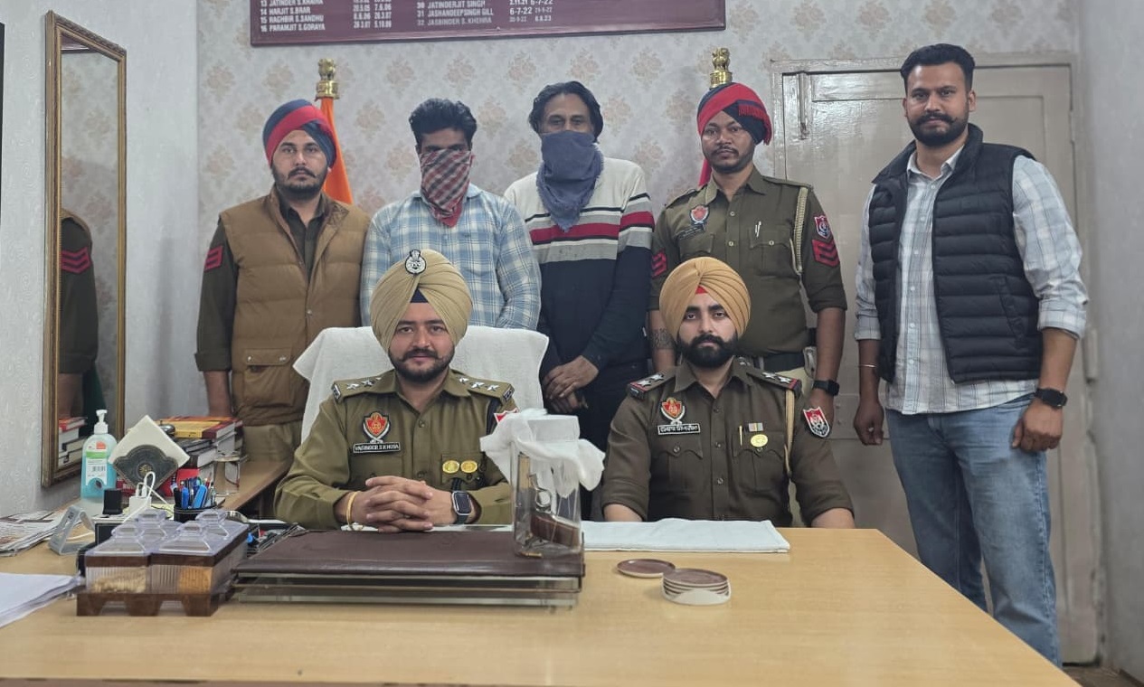 ਜੀਜੇ ਤੋਂ ਪਿਸਤੌਲ ਤਾਣ ਕੇ 10 ਲੱਖ ਮੰਗਣ ਵਾਲਾ ਸਾਲਾ ਸਾਥੀ ਅਤੇ ਪਿਸਤੌਲ ਸਣੇ ਗ੍ਰਿਫ਼ਤਾਰ