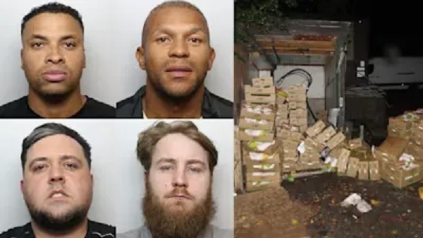 ਯੂਕੇ: ਪਪੀਤਿਆਂ ''ਚ ਲੁਕੋ ਕੇ 92 ਕਿਲੋ ਕੋਕੀਨ ਲਿਆਉਣ ਵਾਲੇ ਗੈਂਗ ਨੂੰ ਜੇਲ੍ਹ