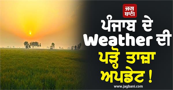 big weather forecast for punjab