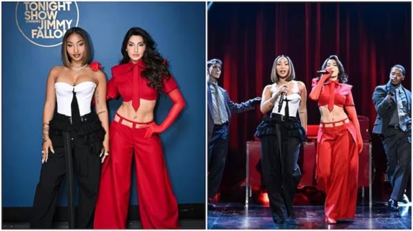 nora fatehi performs on jimmy fallon  s   the tonight show  