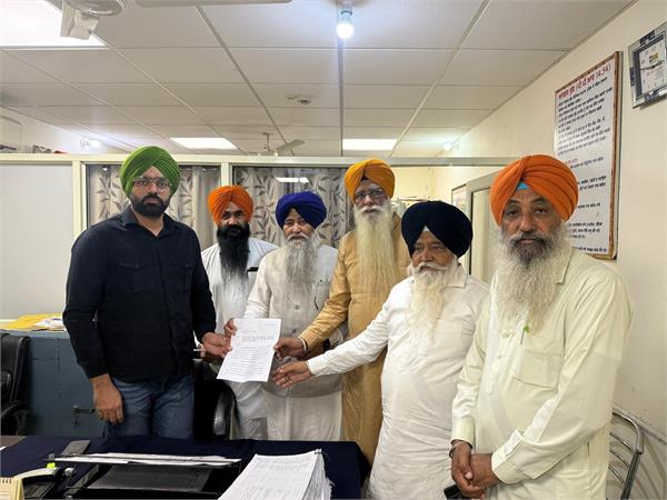 sgpc files complaint against raja warring to tarn taran ssp