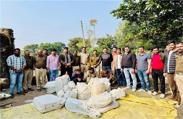 narcotics wing in mp seizes drugs worth rs 30 crore
