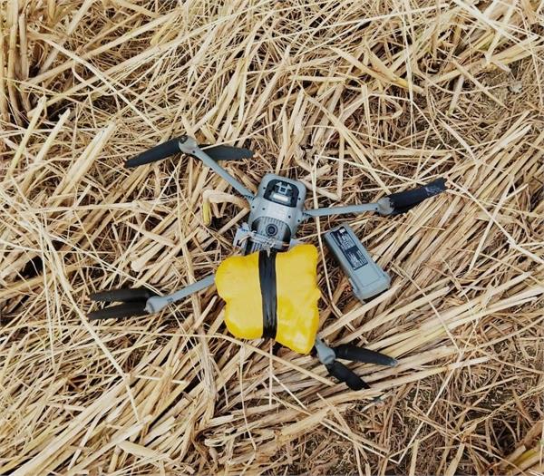 drone  heroin and pistol recovered in border villages rajatal and mulakot
