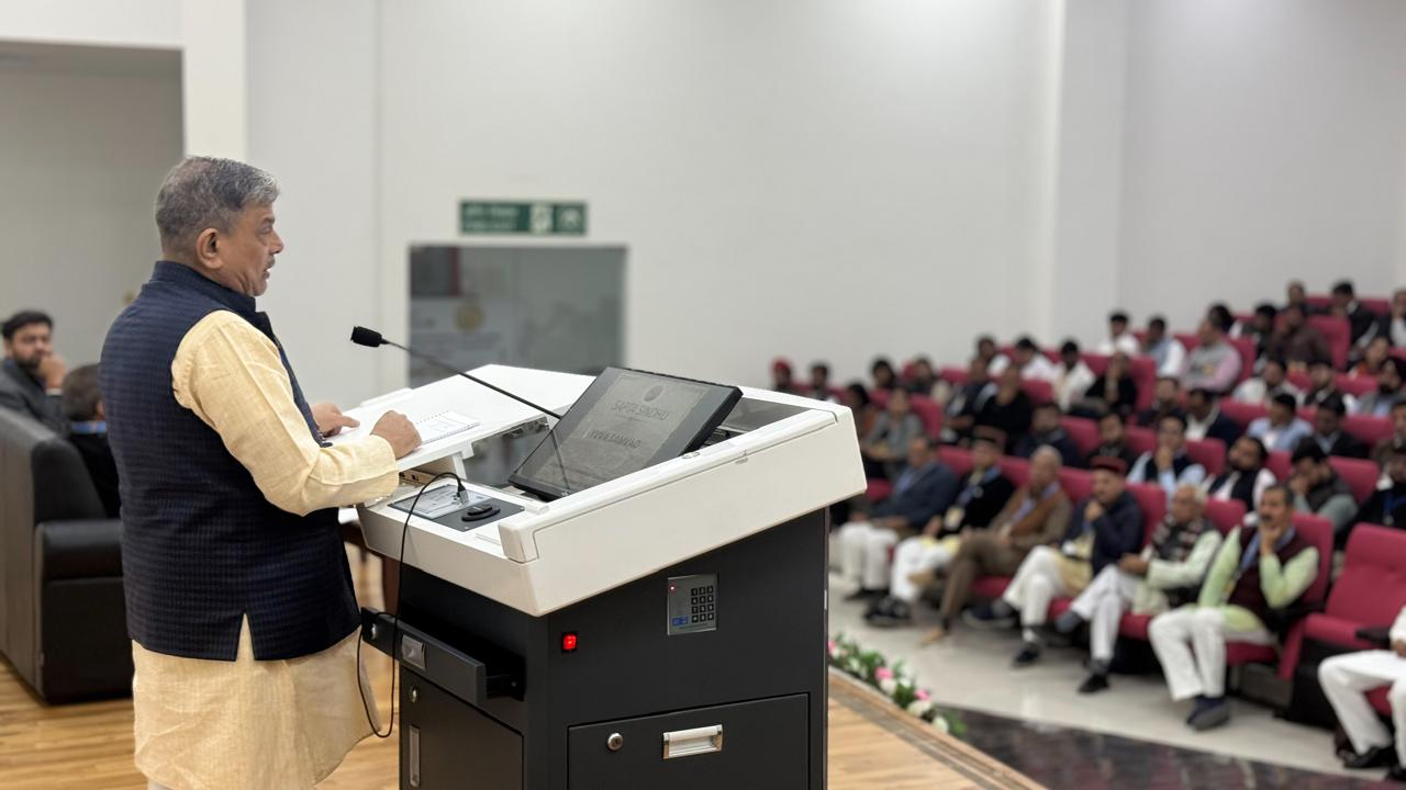 ਸਪਤ ਸਿੰਧੂ ਨੇ ਏਮਜ਼ ਬਠਿੰਡਾ ਦੇ ਆਡੀਟੋਰੀਅਮ ’ਚ ਇਕ ਯੁਵਾ ਸੰਵਾਦ ਕਰਵਾਇਆ