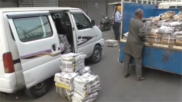 punjab residents angry deliveries vehicle police