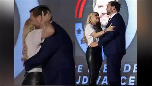 us vice president and erika hug goes viral