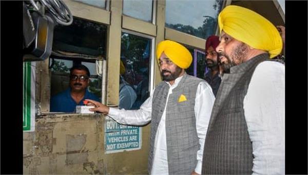 mann government takes strict action against toll looting