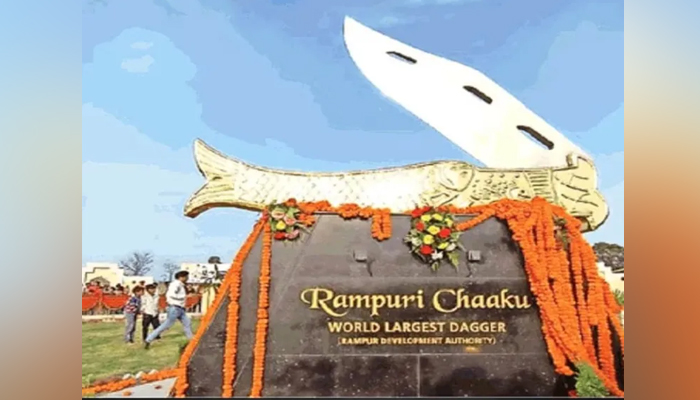 City of Knives ਵਜੋਂ ਜਾਣਿਆ ਜਾਂਦੈ ਇਹ ਸ਼ਹਿਰ, ਇਥੇ ਰੱਖਿਆ ਗਿਆ ਹੈ ਦੁਨੀਆ ਦਾ ਸਭ ਤੋਂ ਵੱਡਾ ਚਾਕੂ