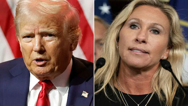 ਰਿਪਬਲਿਕਨ ਪਾਰਟੀ 'ਚ ਵਧਿਆ ਤਣਾਅ! ਟਰੰਪ ਨੇ ਪੁਰਾਣੀ ਸਾਥੀ ਮਾਰਜੋਰੀ ਟੇਲਰ ਗਰੀਨ ਤੋਂ ਬਣਾਈ ਦੂਰੀ