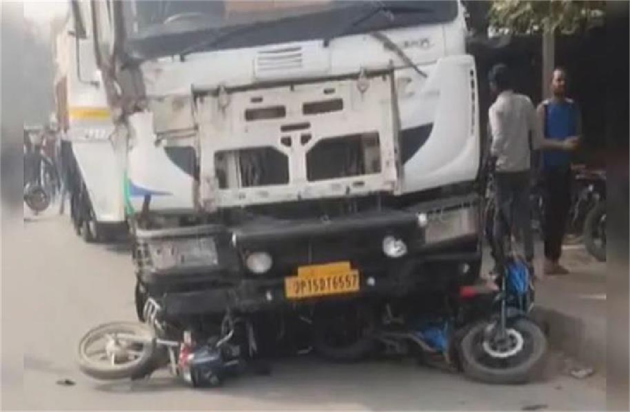 ਵੱਡਾ ਹਾਦਸਾ: ਬੇਕਾਬੂ ਟਰੱਕ ਨੇ ਕਈ ਗੱਡੀਆਂ ਨੂੰ ਮਾਰੀ ਟੱਕਰ, 5 ਲੋਕਾਂ ਦੀ ਦਰਦਨਾਕ ਮੌਤ, ਮਚਿਆ ਚੀਕ-ਚਿਹਾੜਾ