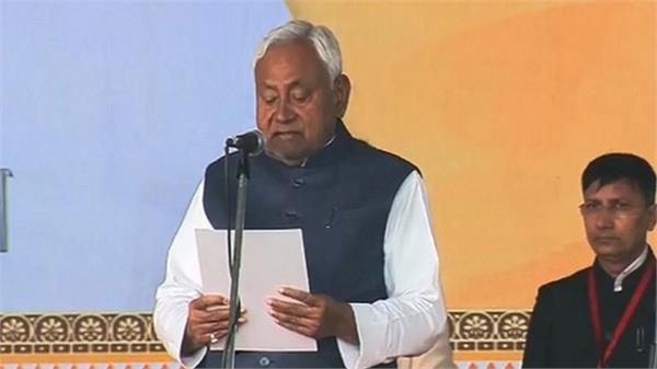 nitish kumar sworn in as bihar cm for record 10th time