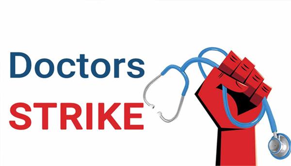 government tough on doctors strike
