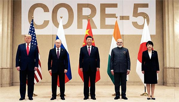 trump is creating a group of 5 powerful countries of the world