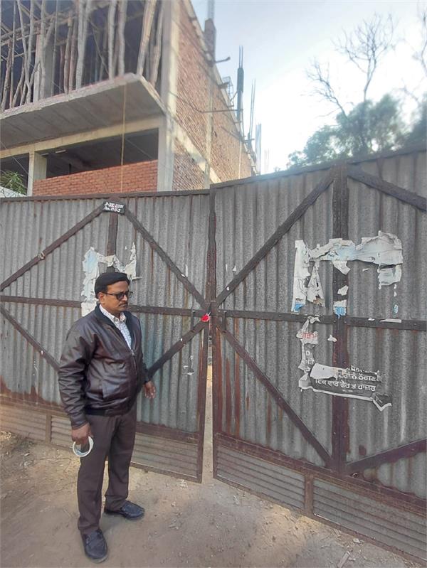 action taken by the new atp of zone d against illegal buildings