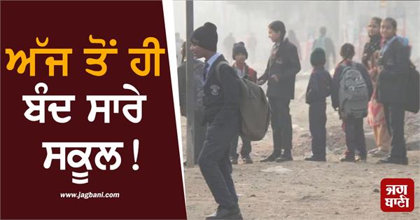 all school closed winter vacation