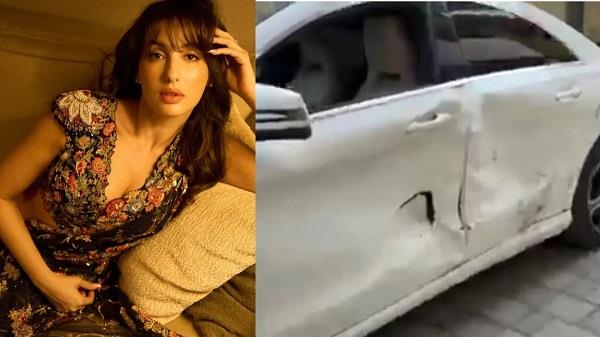 nora fatehi accident
