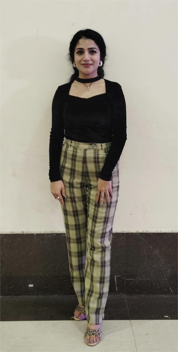 winter  check pants  trend