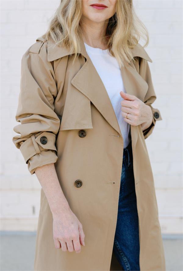 overcoats are being liked by young women with short dresses